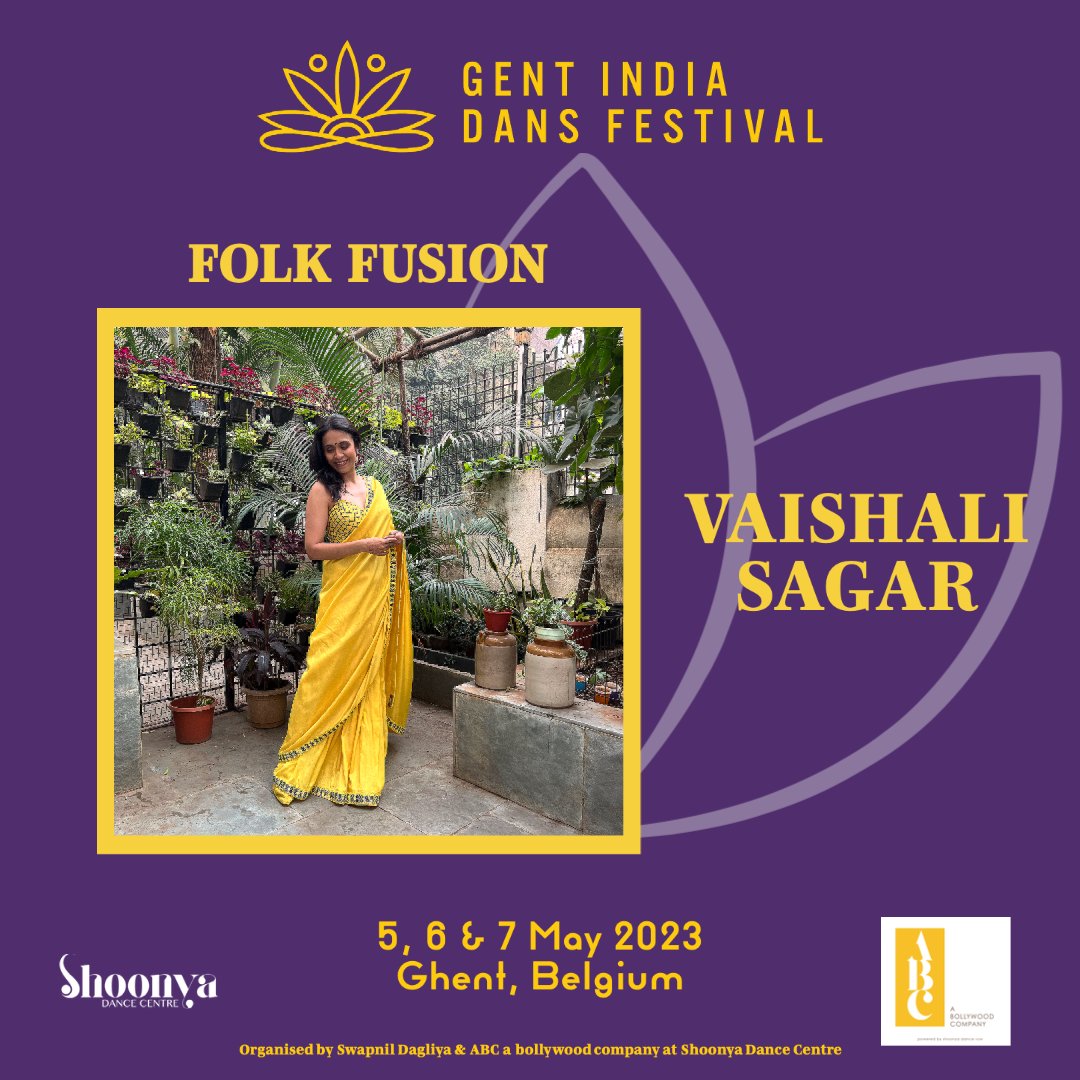 ShoonyaDance's tweet photo. 🎉 Get ready to dance to the rhythm of Indian folk tunes! 🎉

Join Vaishali Sagar's #FolkFusionDanceWorkshop and experience the beauty of #Indianfolk dances like never before. For the very first time at the #gentindiadansfestival2023 in #belgium. https://t.co/9c9LCfCOdc