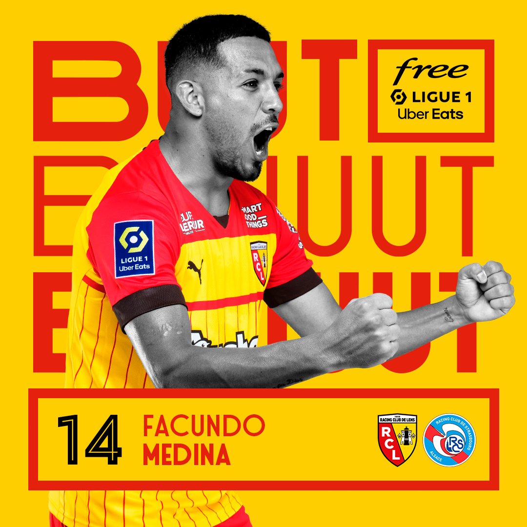RCLens's tweet photo. 65' (2-0)

⚽️ FACUNDOOO 🤩 Héritant d'un ballon mal dégagé dans la surface, Facundo Medina arme une magnifique reprise de volée du gauche qui trouve le poteau rentrant !!! Le Racing fait le break !

But à voir gratuitement sur l'appli @FreeLigue1 👇

#RCLRCSA