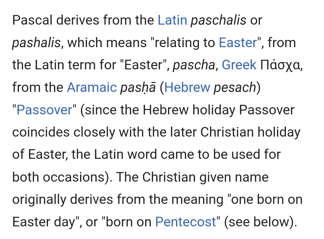 MaguetPascal's tweet image. It's very important remember, whether you're celebrating Easter or Passover this weekend, that this time of year is really about... ME!

Jesus? Moses? Sure I guess it's about them too but you're main take away should be that this time of year belongs to me and other Pascals