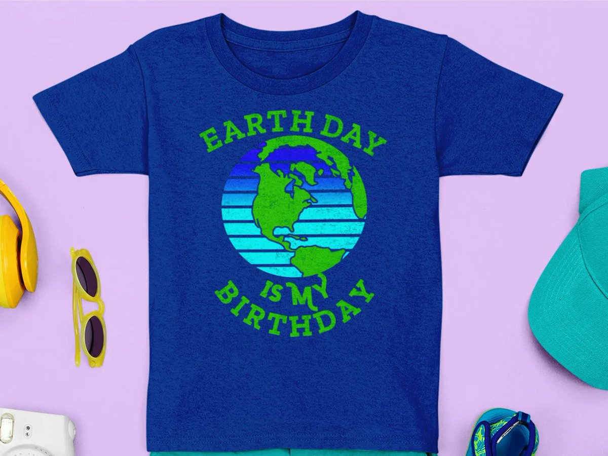 400Planets's tweet photo. Earth Day is My Birthday T-shirt Perfect Gift for Kids Born - Etsy https://t.co/YI5XU6Y8b3  ...#birthday #SocialJustice #GlobalWarming #EarthDay https://t.co/5WYdeA4A3t