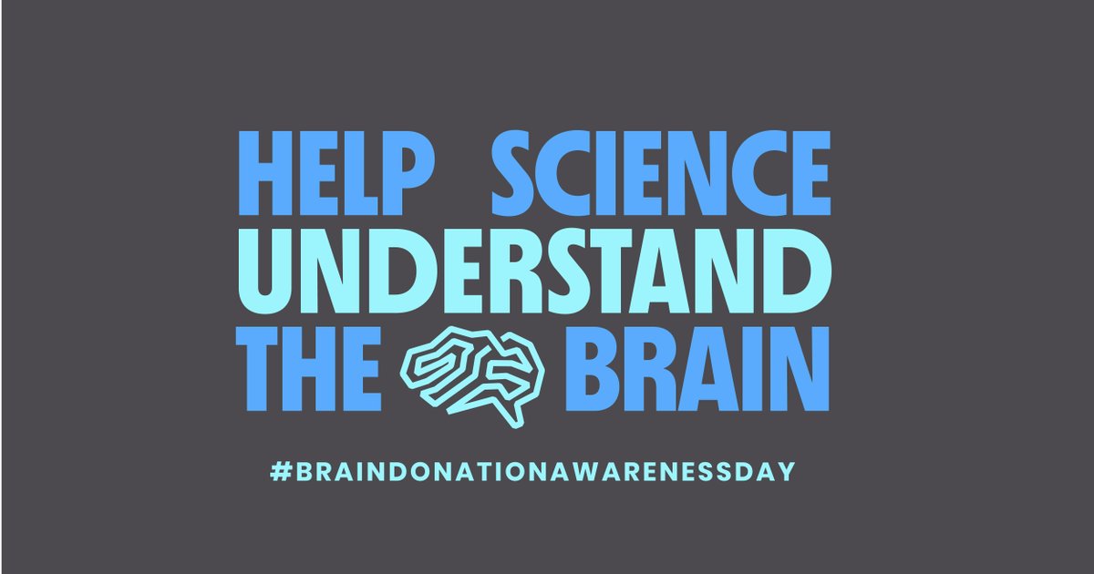 Breakthroughs in brain disease depend on studies using donated human brain tissue. One brain can provide tissue for dozens of studies. In honor of the first annual National #BrainDonationAwarenessDay, learn more braindonorproject.org #bethebrain @braindonorproj