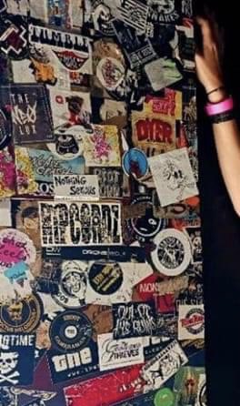 IncaseWeCrash's tweet image. Wow our band sticker somehow ended up in the The Punk Rock Museum in Las Vegas. Life is crazy.