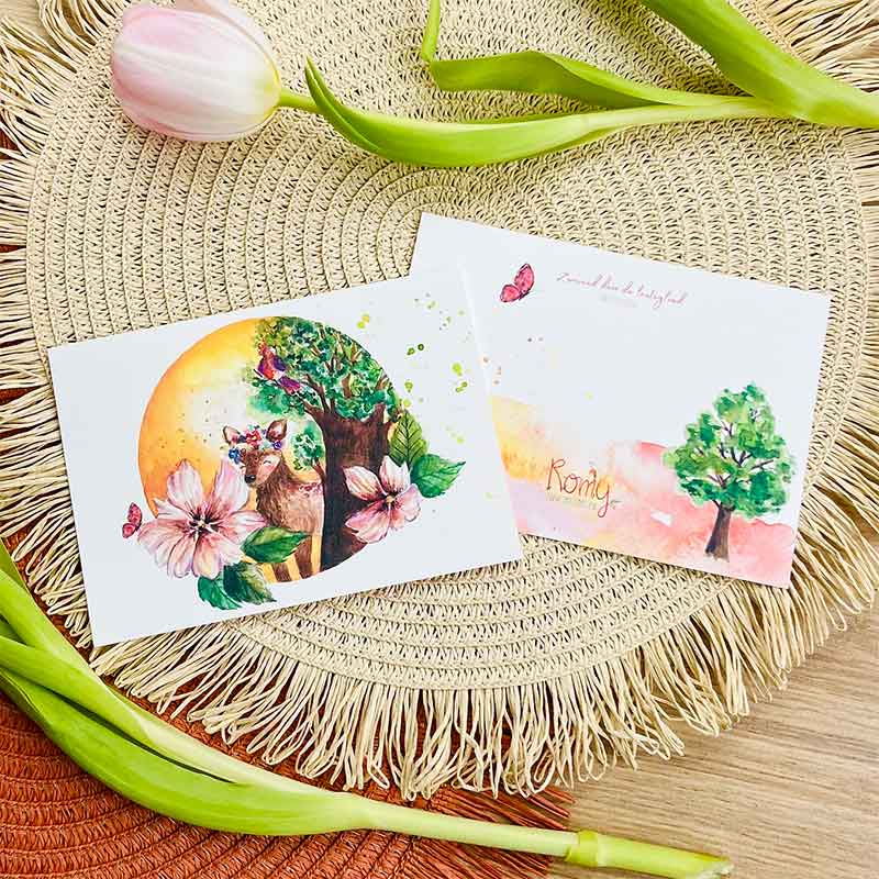 Nieuw! De prachtige lentecollectie van Romyillustrations staat nu online: postenpapier.nl/merk/romyillus… #lentekaarten #lentecollectie