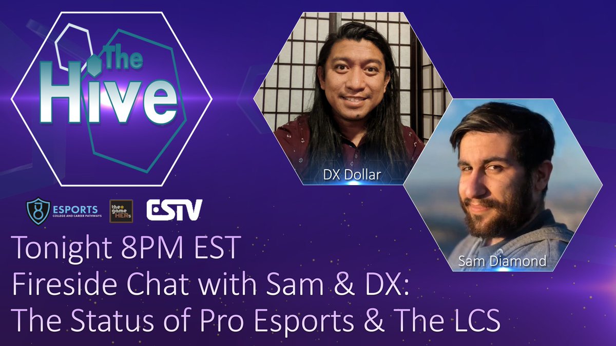 Esports College & Career Pathways (@esportsccp) on Twitter photo Mark your calendar! Tonight @ 8pm EST on twitch.tv/esportsccp we are talking about it! Join our hosts DX Dolar & <a href="/The8uffalo/">Sam Diamond</a> as they talk about what is happening in #esports due to the recent sale of #CLGWIN and #LCS Mark your calendar! Tonight @ 8pm EST on twitch.tv/esportsccp we are talking about it! Join our hosts DX Dolar & <a href="/The8uffalo/">Sam Diamond</a> as they talk about what is happening in #esports due to the recent sale of #CLGWIN and #LCS