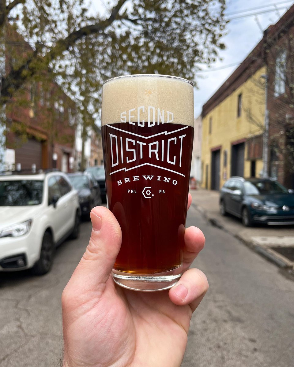 SecondDistBrew's tweet image. Are you having yourself a Mild Friday? We sure are.

March may be over, be our ol’ friends from forestandmain stopped by a couple weeks ago to brew up this PSA: Mild is Forever. A darker mild made for warmer weather - constructed of Maris Otter’s spring barley counterpart, Golde