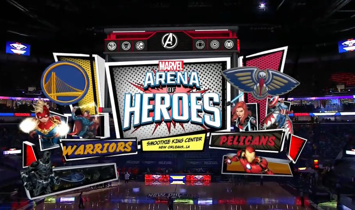 ItsGetz_'s tweet photo. Not only can the sports experience be enhanced through VR, but through graphics and elements in how the game is broadcasted.

ESPN has done partnerships with different sports games and leagues with their Parent company, Disney, and had themed broadcasts.

#SRM3224 #Group1 https://t.co/EyYhcQxQwI