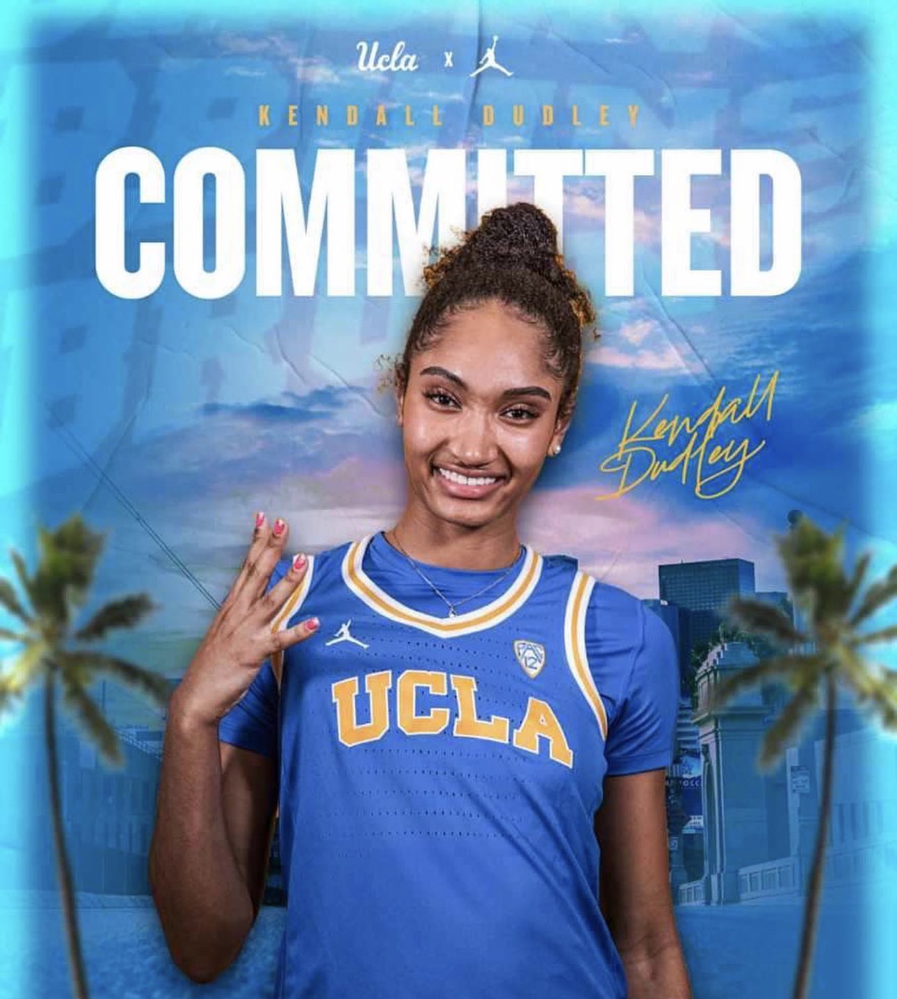 Kendall Dudley Picks Up Offer From UCLA Women's Basketball