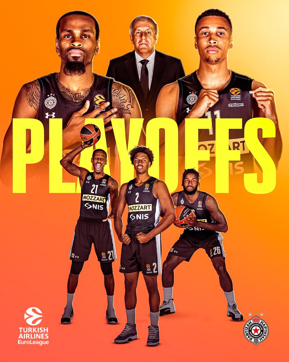 Turkish Airlines EuroLeague (@euroleague) on Twitter photo .<a href="/PartizanBC/">KK Partizan Mozzart Bet</a> secured a playoff spot tonight with their win at Monaco⚫️⚪️
#EveryGameMatters .<a href="/PartizanBC/">KK Partizan Mozzart Bet</a> secured a playoff spot tonight with their win at Monaco⚫️⚪️
#EveryGameMatters
