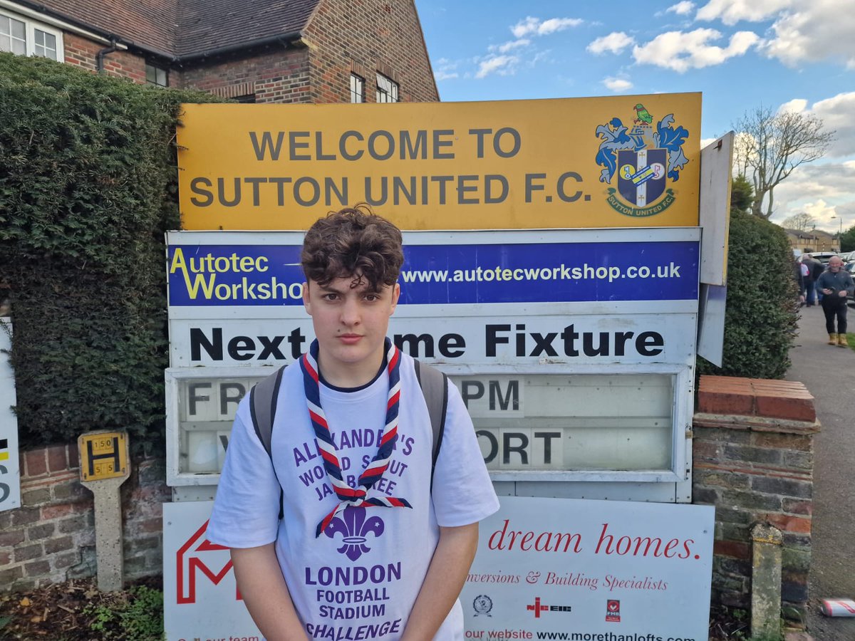 Crystal Palace <a href="/CPFC/">Crystal Palace F.C.</a> &amp; <a href="/suttonunited/">Sutton United</a> ticked off! Caught some injury time footie at Sutton! 
<a href="/MUTD_Xander/">Xander Lockwood</a>