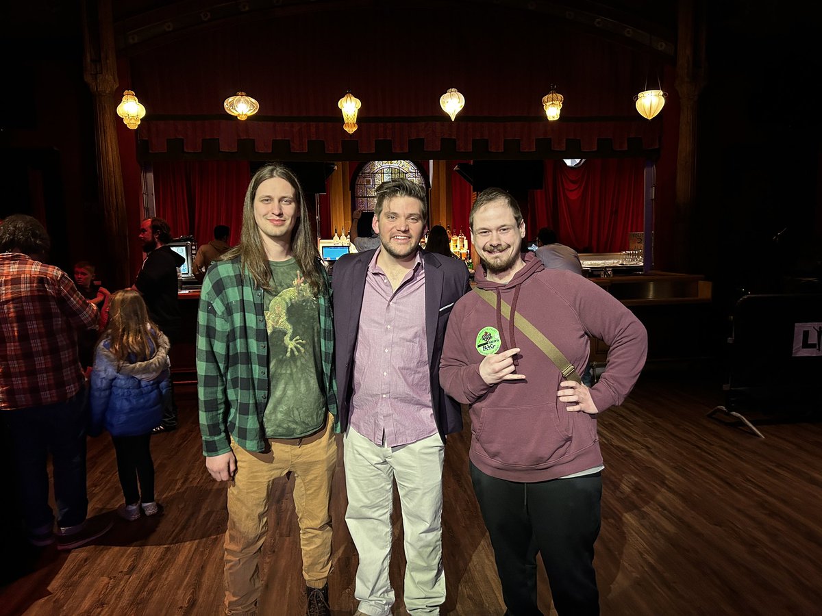 LukeIrey's tweet photo. They say a picture is worth a $1000, but these pictures are worth well over $100k to me.

Most fun vip experience I’ve ever had. You’re missing out if you aren’t going to see @NickLutsko and the $100k band on tour
(Also @thecowboyjon who plays a mean cowboy sax) https://t.co/Z0jaPtpFNM