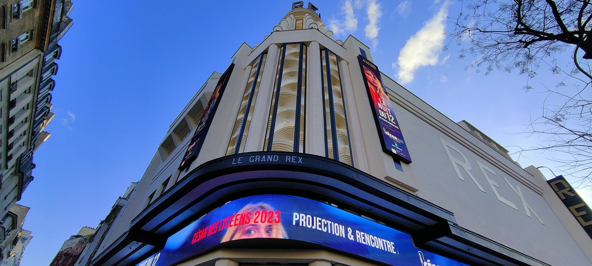 La projection de La Nuit du 12 commence au Grand Rex.

Bonne séance ! 🎬

#CésarDesLycéens