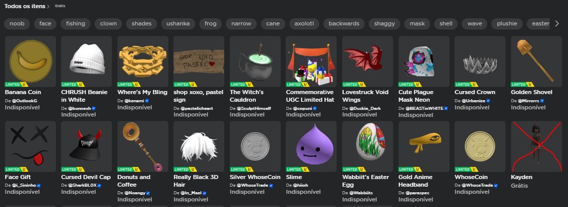 Os 40% De Desconto Agora Tá Funcionando No Roblox Limited Ugc 