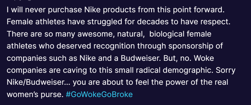 #BoycottNikeWomen   #boycottnike 
#gowokegobrokenike