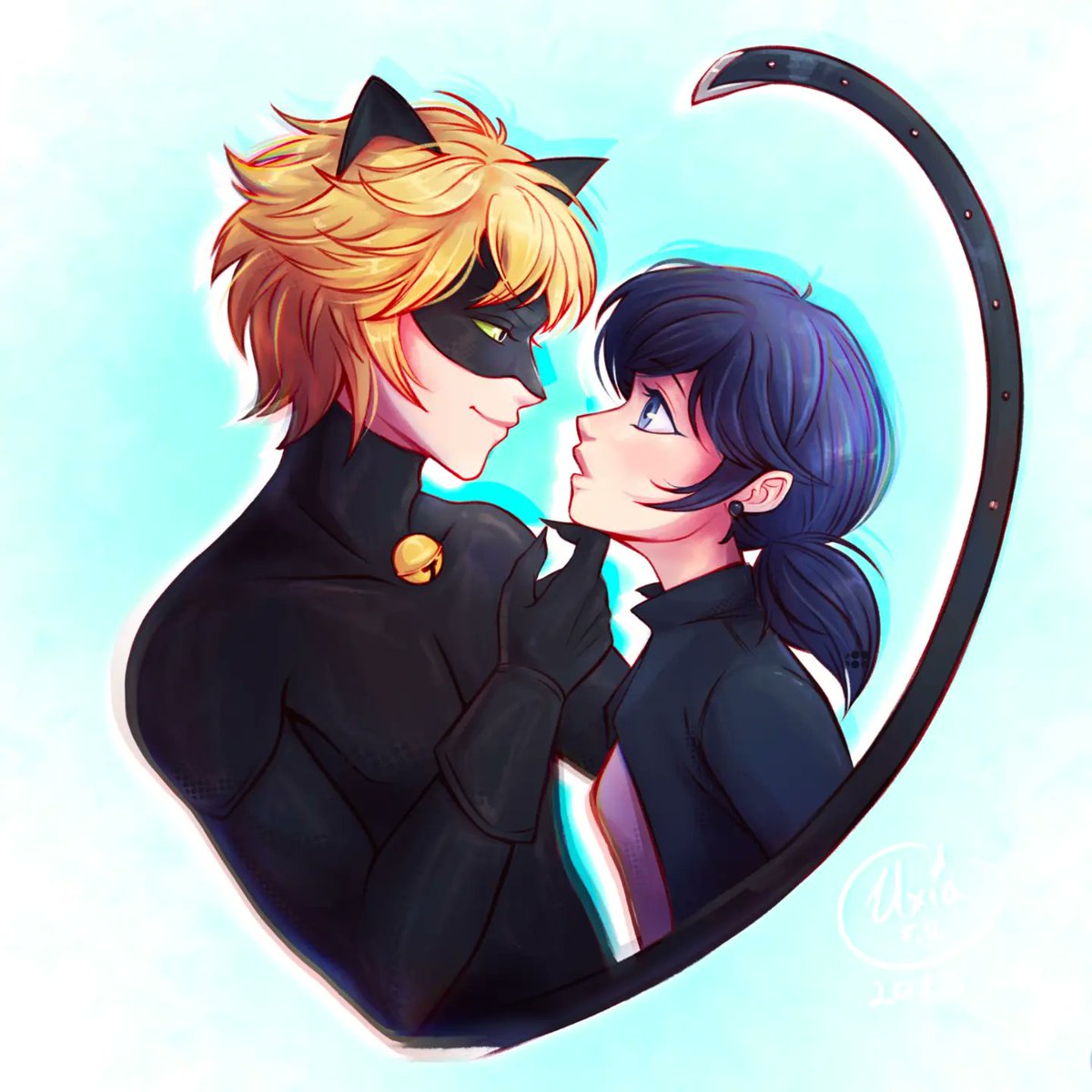 Team Marichat 💙
#MiraculousLadybug #Marichat #MiraculousSeason5 #miraculousladybugfanart #fanart