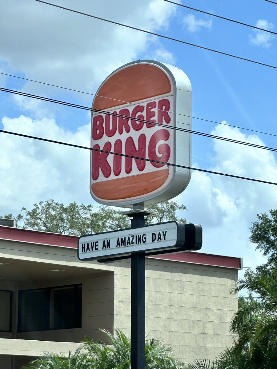 Thanks for making my day <a href="/BurgerKing/">Burger King</a>