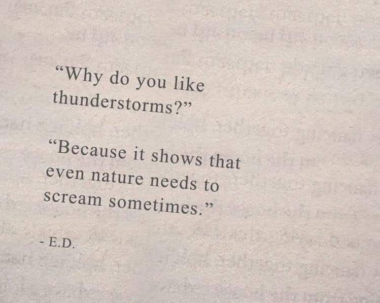 bookpoets's tweet image. Why do you like thunderstorms?