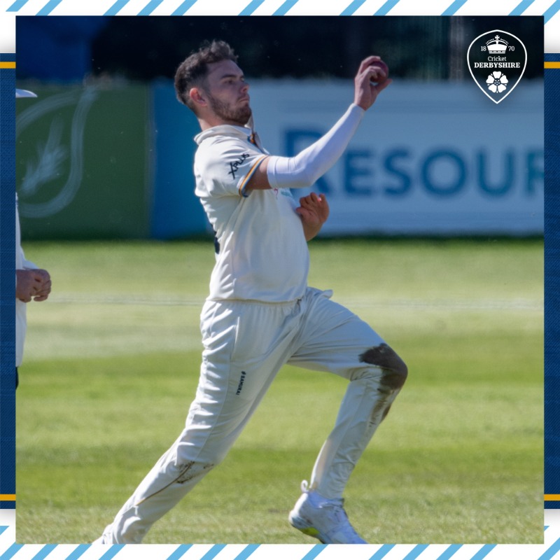 DerbyshireCCC's tweet photo. REPORT: Sam Conners claimed three wickets, but Worcestershire moved into the lead before the end of Day Two. 

Read ⤵️