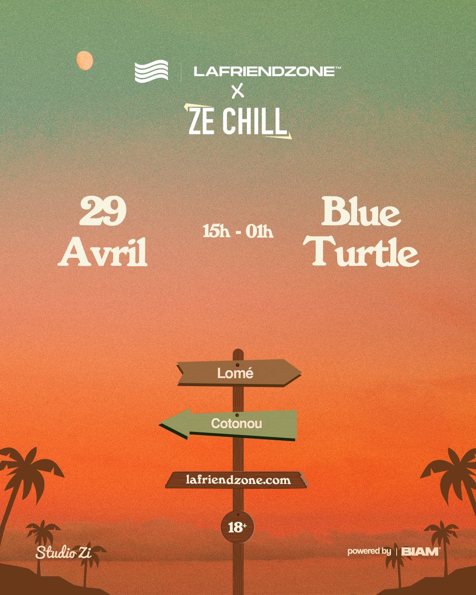 Rejoignez-nous pour LaFriendzone x Zechill, une collaboration inédite entre les plateformes de divertissement alternatives les plus en vogue en Afrique de l'Ouest francophone, avec les meilleurs deejays et créateurs du Togo 🇹🇬 et du Bénin 🇧🇯