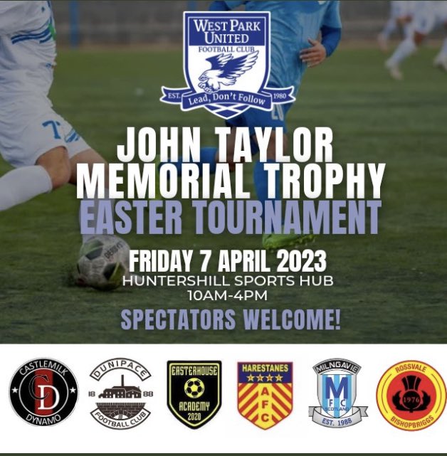 Easterhouse FA on Twitter "What a day for our 2008s at the fantastic john Taylor memorial
