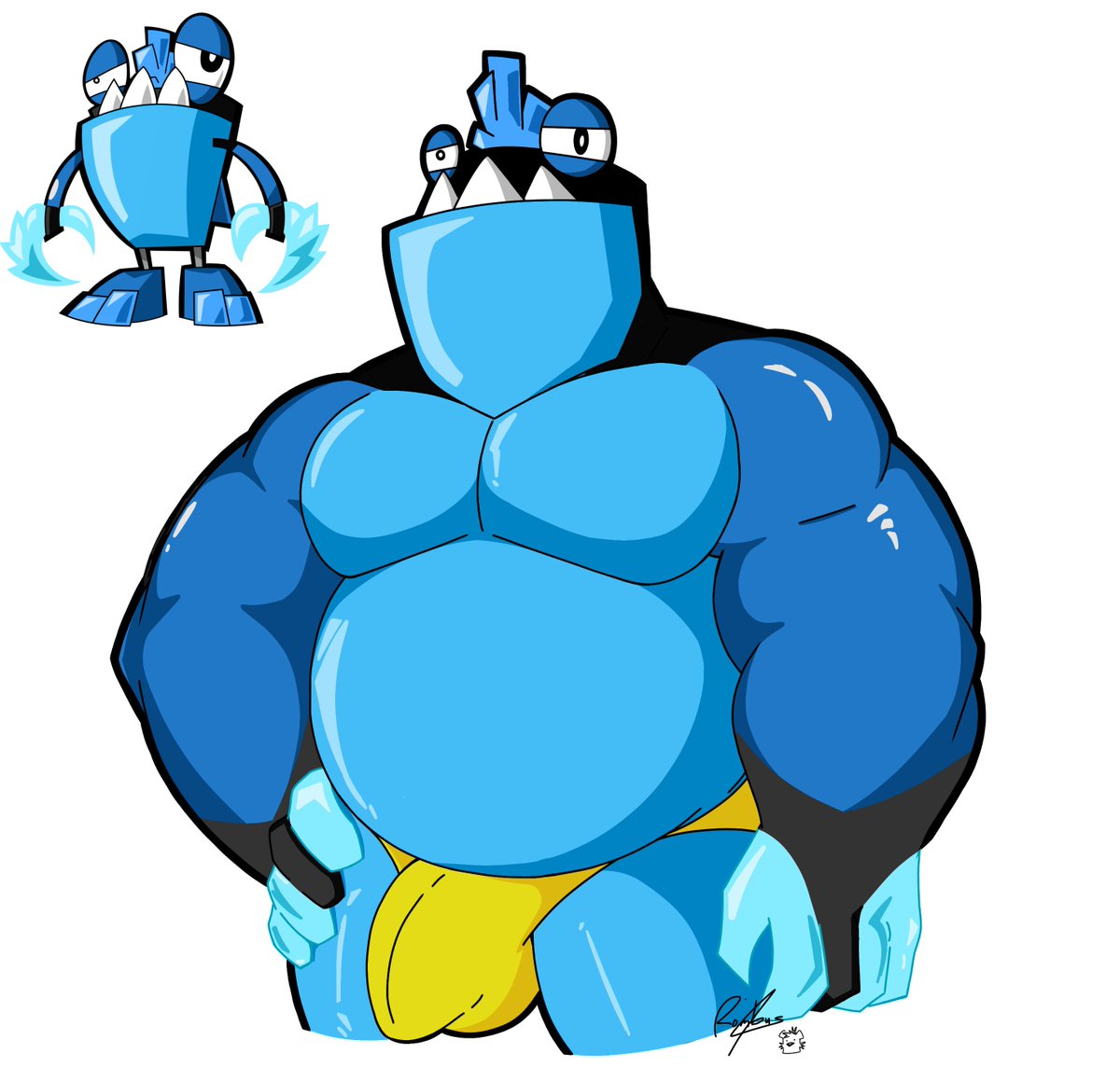 Romburrito's tweet photo. Slumbo
Because I got bored
#Mixels #bara https://t.co/D7MtWe2ieH