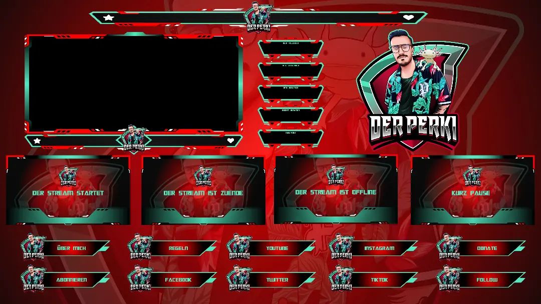 DM NOW! For customised Static/Animated overlay (start,brb,end) _ stinger*  #logo #graphic #graphicdesign #graphicdesigner #designer #logodesigner #vectorart #cartoon #logos #character #designinspiration #characterdesign #drawing #adobe #artistsoninstagram #graphicdesigner #gaming