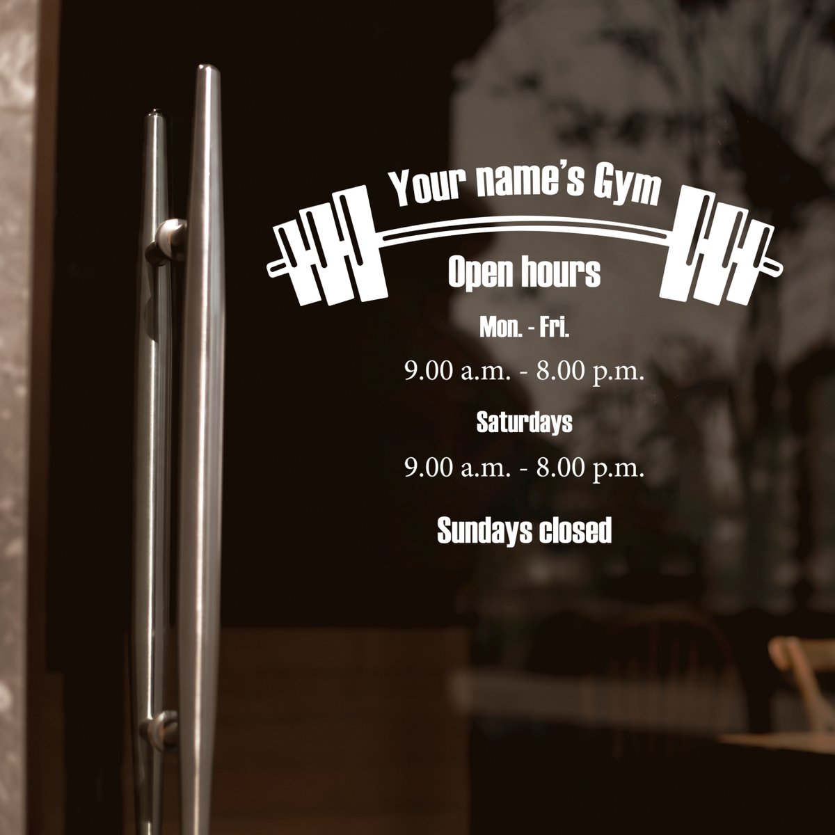 SolowayDecor's tweet image. Personalized Business Door Sign Gym with Weight Picture - Gym Window Decals💪
etsy.com/listing/144015…
#businesssign #openhours #doorsign #Businesses #businessdecal #gym #gymwindowdecal #hoursofoperation #advertisement #etsyfinds #ETSYPROMOTION #storefrontdecal #vinylsticker