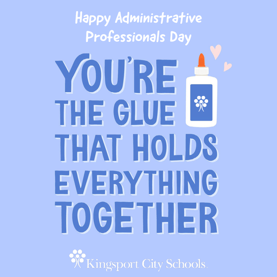 Kingsport City Schools (@kcs__district) on Twitter photo It's ✨Administrative Professionals Day✨& we would like to recognize these fantastic <a href="/kcs__district/">Kingsport City Schools</a> ladies!
It would be impossible to carry out the daily functions of school w/o these remarkable task-masters. Thx you for all you do to make each school day amazing !💚💚💚 It's ✨Administrative Professionals Day✨& we would like to recognize these fantastic <a href="/kcs__district/">Kingsport City Schools</a> ladies!
It would be impossible to carry out the daily functions of school w/o these remarkable task-masters. Thx you for all you do to make each school day amazing !💚💚💚