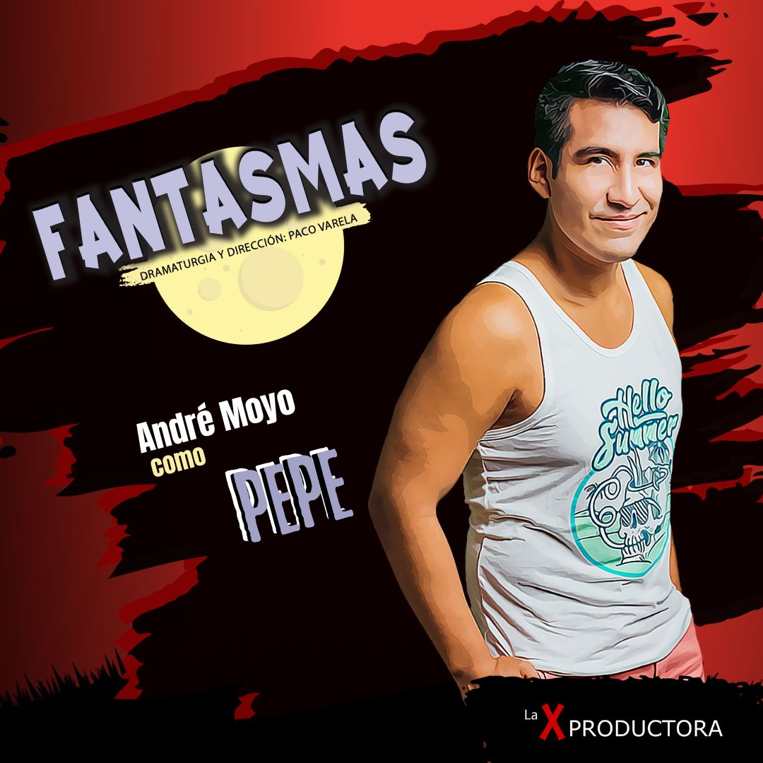 ¡Conoce a nuestro talentoso actor que dará vida al personaje de Pepe en nuestra próxima obra "FANTASMAS"!🎭👻🌟 
#teatro #FANTASMAS #misterio #emoción #drama #amistad #LaXproductora #Apostamosporloquecreemos