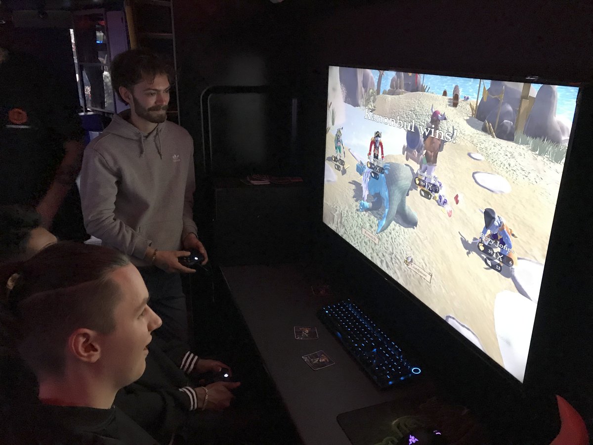 Bullion - Out now for Switch & Steam! (@bulliongame) on Twitter photo A grand day out at #I70 on the #Cyberbus thanks to <a href="/FragersUK/">Fragers LTD</a> and <a href="/CyberPowerUK/">CyberPowerUK</a>! Lots of very happy players and great comments, hope the rest of the show goes as well for you... look after the game for us please! 😁🏴☠️🐮 A grand day out at #I70 on the #Cyberbus thanks to <a href="/FragersUK/">Fragers LTD</a> and <a href="/CyberPowerUK/">CyberPowerUK</a>! Lots of very happy players and great comments, hope the rest of the show goes as well for you... look after the game for us please! 😁🏴☠️🐮