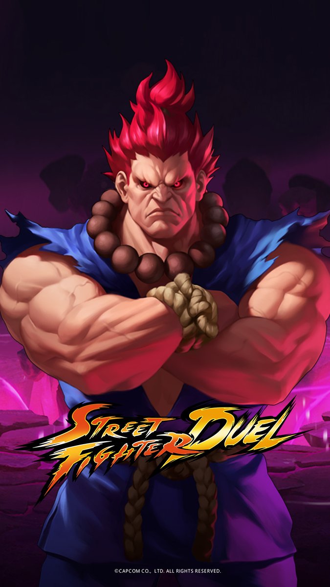 Akuma Art - Street Fighter: Duel Art Gallery