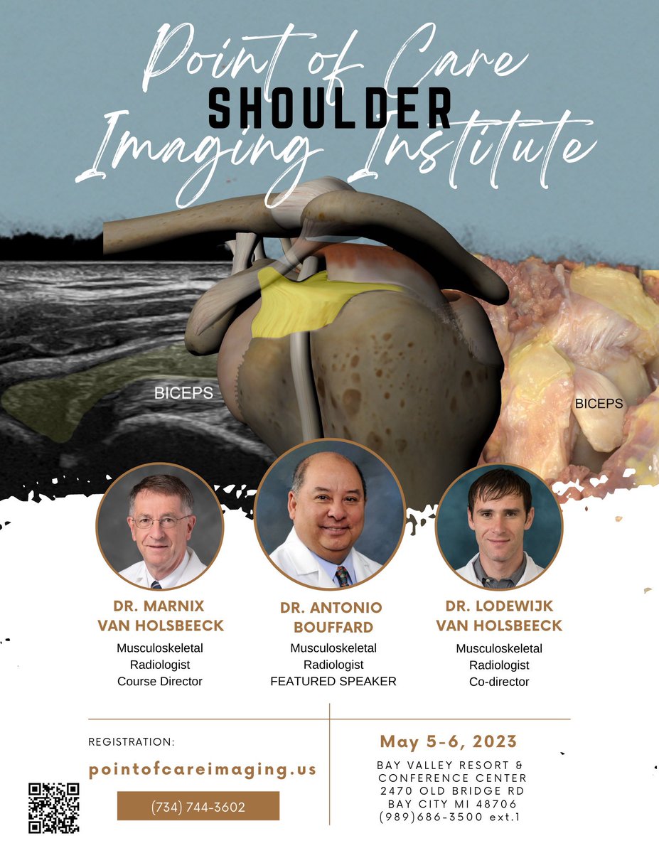 We are gathering on May 5 and 6 at the Bay Valley Resort and Conference Center in Bay City Michigan for an intensive but fun-filled two day of  learning. It will be the first in a series of meetings for those interested in investigating detailed anatomy and pathology by US