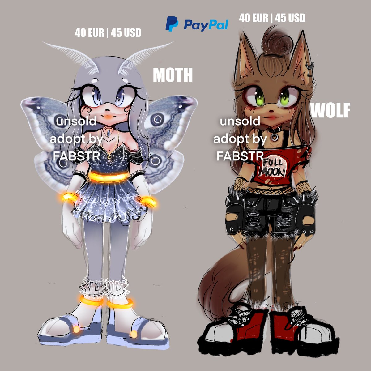 _FABSTR_'s tweet photo. Some old Sonic adopts, hope they all find a new home. Will post more! 🫶

I made some prices cheaper cuz I think my designs aren't really worth much. People complained about my previous AB prices in the past, that my designs aren't good enough and I'm no popular sonic artist. https://t.co/58izSfsbY5