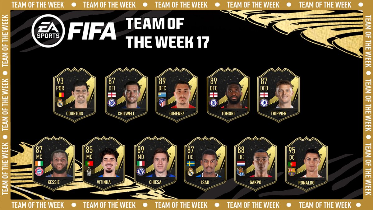 TEAM OF THE WEEK 17
