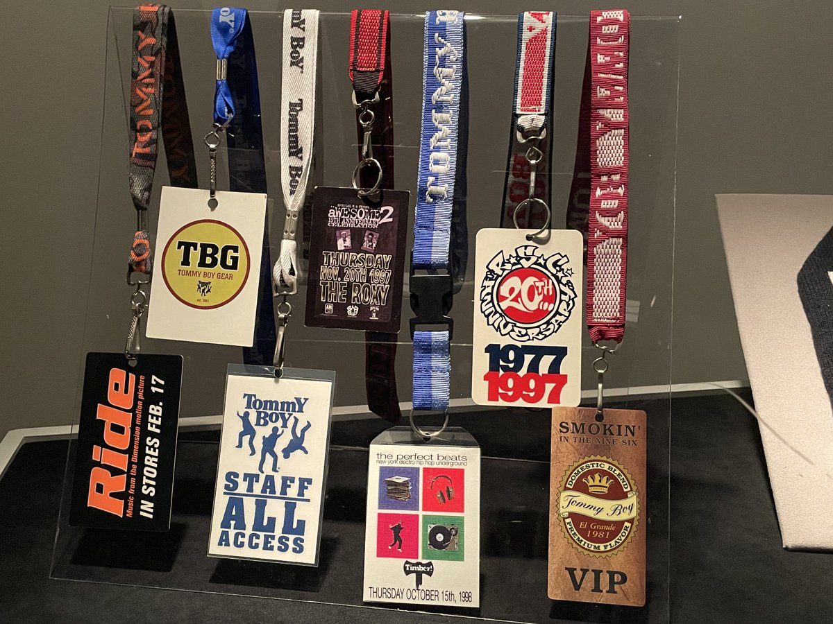 Some of the official Tommy Boy memorabilia currently being displayed at The @museumatFIT, Celebrating 50 Years of Hip-Hop. #50yearsofhiphopstyle instagram.com/p/Cqvt7LrL67x/…