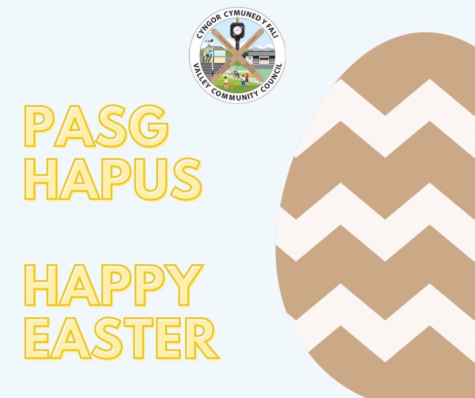 ValleyCommunit1's tweet image. Pasg hapus pawb /Happy Easter everyone 🐣