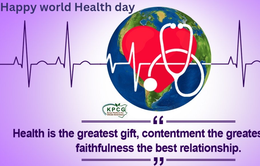KPCGKenya's tweet photo. Climate change and health conditions are inextricably linked. Worsening air pollution and extreme heat increase the risk of non-communicable diseases (NCDs), such as respiratory and cardiovascular disease.#thepassion #PACJA #PushpaTheRule #KPCG https://t.co/0VY1SevbXl