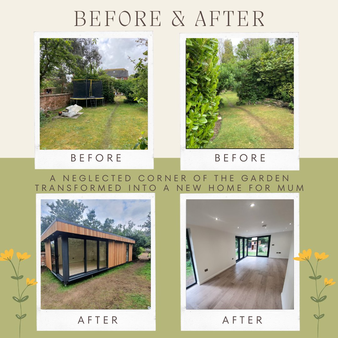 Swiftorg's tweet photo. With the costs of care homes rising, investing in an annexe  makes more &amp;more financial sense
Keeping families together, sustaining independent living &amp; adding value to your property -the perfect care conundrum solution ✔
https://t.co/oUYbi3F4p2
#annex #grannyannexe  #gardenroom https://t.co/dFzJFC4Zl5