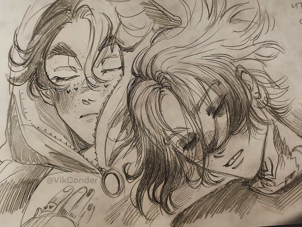 sleepyheads 🧡💖🖤 