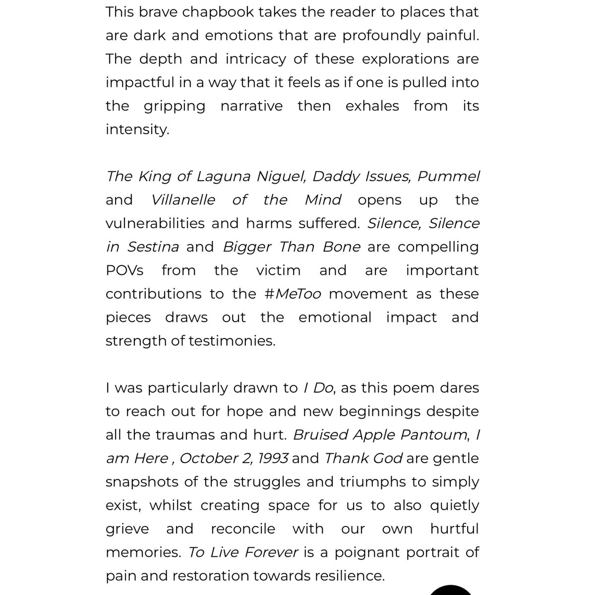 anmidaludi's tweet photo. 🚨 BOOK GIVEAWAY 🚨

A million and one thank-yous to @quailbellmag for this generous review of A Certain Serenity, which turns one year old today! https://t.co/6ODFDey5UO