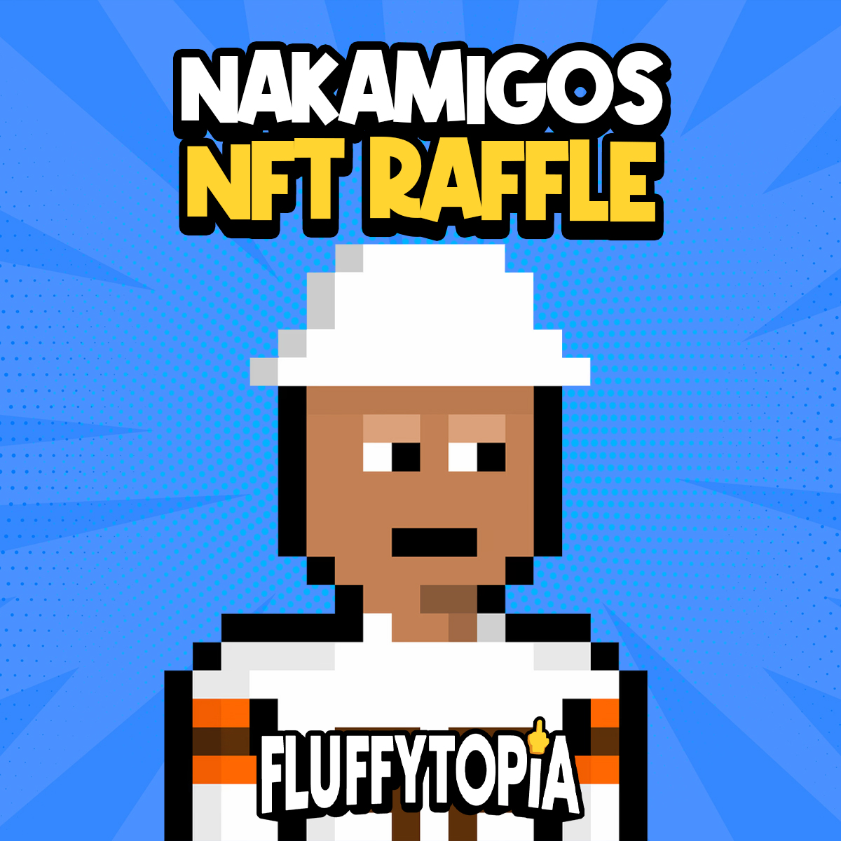🎁 𝗡𝗔𝗞𝗔𝗠𝗜𝗚𝗢𝗦 𝗡𝗙𝗧 𝗥𝗔𝗙𝗙𝗟𝗘 🎁

we told you about it earlier and it's startin' now 😤

1x <a href="/Nakamigos/">Nakamigos</a> NFT (floor price 0.8 ETH) to win

50 $FLUFFY bought on Uniswap = 1x raffle ticket

need more info? 👇