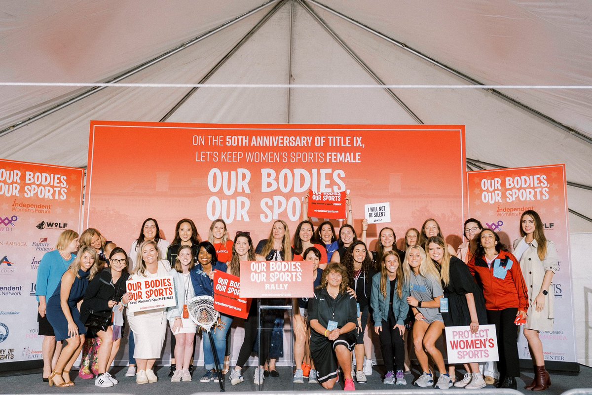 The way I see it…everyone speaking up for female athletes is a team, and <a href="/Riley_Gaines_/">Riley Gaines</a> is one of the team captains. #IStandWithRiley #IStandWithRileyGaines