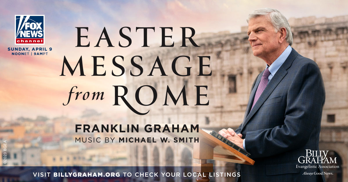 Franklin Graham on Twitter "This Sunday at 12PM ET, join me as I share
