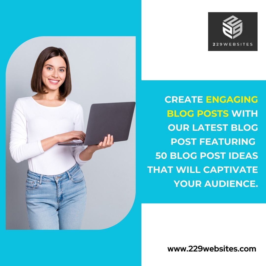 Are you struggling to come up with blog post ideas? We've got you covered! Check out our latest blog post for 50 blog post ideas that will engage your audience.

#BlogIdeas #ContentMarketing 📝#SEO #SocialMediaMarketing #DigitalMarketing