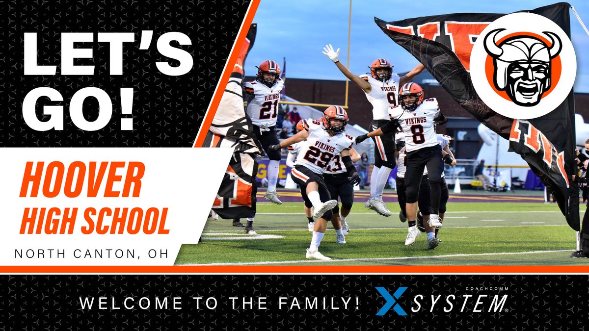 CoachComm (@coachcomm) on Twitter photo We're excited to have <a href="/baum4888/">Coach Baum</a> and <a href="/footballhoover/">HooverVikingFootball</a> join our #XSystem family!
We'll be rooting for you this fall! #GoVikes
<a href="/ohsfca/">OHSFCA</a> <a href="/nchoovervikings/">NCHHS Athletics</a> #XSystemRevolution #CoachingHeadsets We're excited to have <a href="/baum4888/">Coach Baum</a> and <a href="/footballhoover/">HooverVikingFootball</a> join our #XSystem family!
We'll be rooting for you this fall! #GoVikes
<a href="/ohsfca/">OHSFCA</a> <a href="/nchoovervikings/">NCHHS Athletics</a> #XSystemRevolution #CoachingHeadsets
