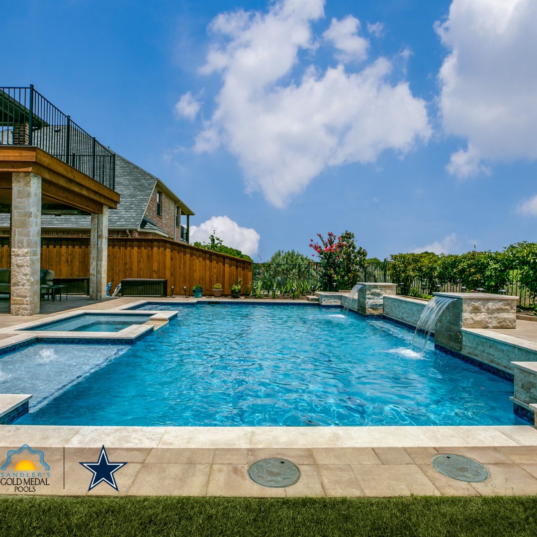 Discover the beauty of symmetry and modern elegance with our geometric pool designs! From sleek and minimalistic to bold and dynamic, our expert team can create a custom geometric pool that perfectly complements your unique style and backyard space.