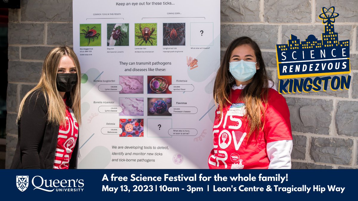 If you enjoy nature walks, this #SRKingston2023 booth is for you! @ColauttiLab will feature tick species and invasive plants found in Ontario. 🌿 Make sure to stop by and participate in their colouring contest ➡️ bit.ly/3mnRTBj