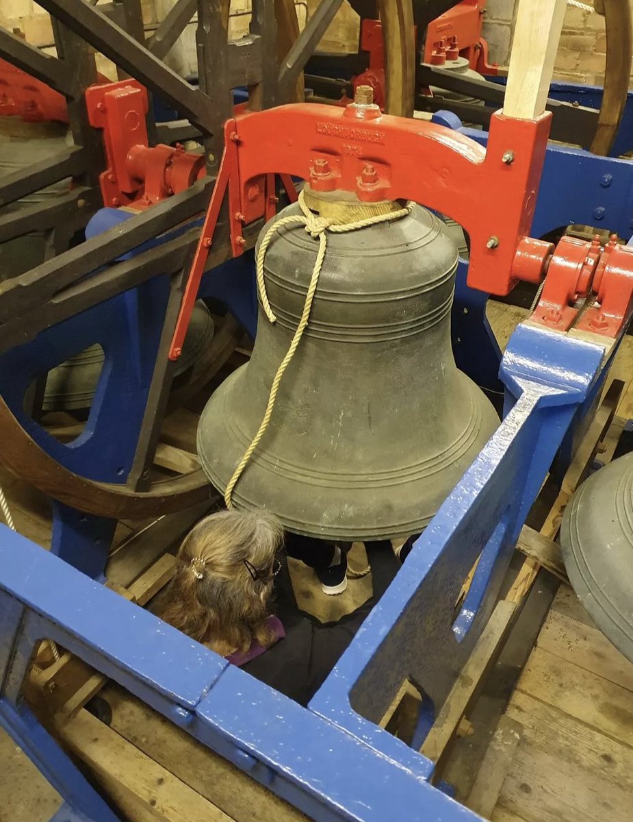 Sidcup_Bells's tweet photo. Another successful morning's training session! Good to see a trainee progress to both strokes and 2 others very much on the way!
Good Friday so the one occasion on a fully silenced clapper - the weight difference and ringability was very noticeable vs fully muffled. #Sidcup https://t.co/595vRqAPfN