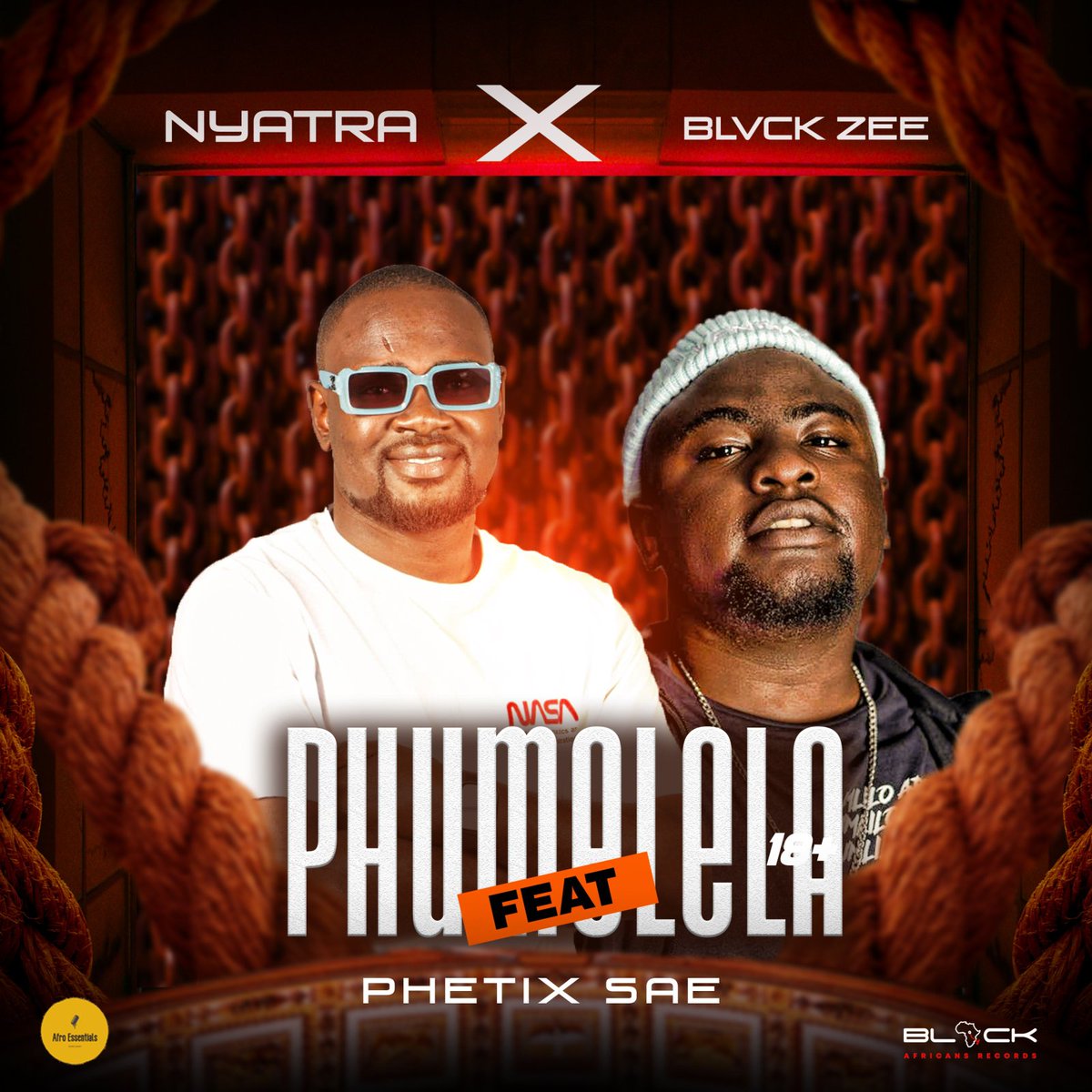 Nyatra11's tweet photo. It's official we are dropping #Phumelela on the 5th of May w/ my brothers @blvckzee &amp; @phetix_sae . It will be available on all digital platforms. May5Th #SaveTheDate 🗓️ 

Label @afroessentialsent
Artwork @allenbgraphyx

@blvckafricans_records 

#Music #Afrohouse #Amapiano https://t.co/7UkZcnBHQq