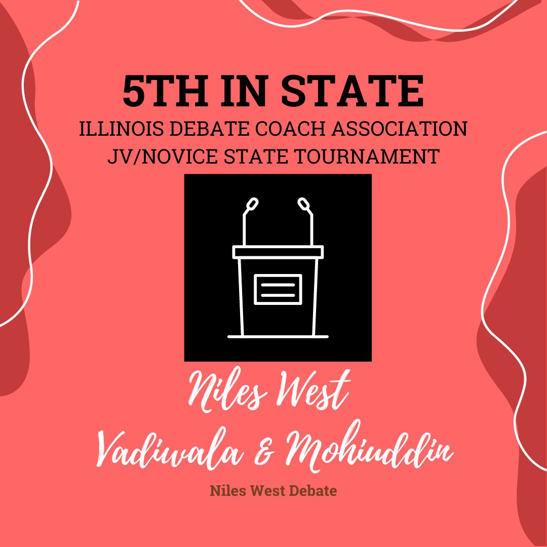 NilesWestDebate's tweet image. Niles West Students achievements at IDCA in March! Congratulations to Lorelai, Ammara, Salwa, and everyone else who competed at IDCA!