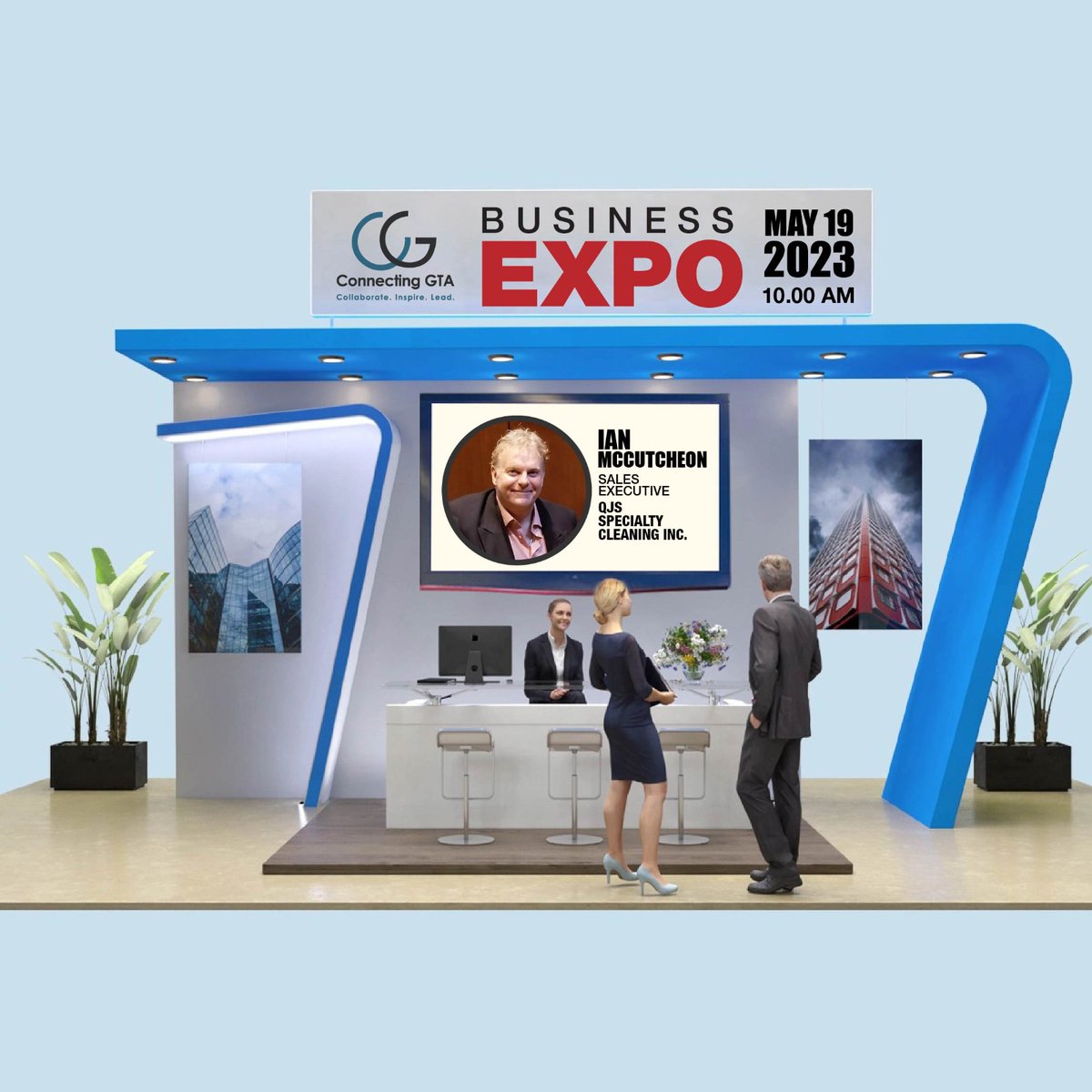 connectinggta's tweet photo. Excited to announce CGTA's Ian Mccutcheon from QJS Specialty Cleaning Inc. will be a vendor at our business expo on May 19, 2023 at 100 Westney Rd South #100 Ajax, Ontario L1S 7H3 from 10 AM to 3PM.

for more details: https://t.co/brF5UrmTL0 https://t.co/KWxYsYCWt0